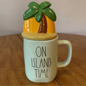 Rae Dunn Ceramic Mug & Lid